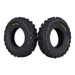 Kenda Bearclaw EX K573 - 25x8-12 Front Tires for All Terrain (ATV), UTV, and Side by Side (SxS) Vehicles - 6-Ply - Bear Claw EX 25x8x12 (2-Pack)