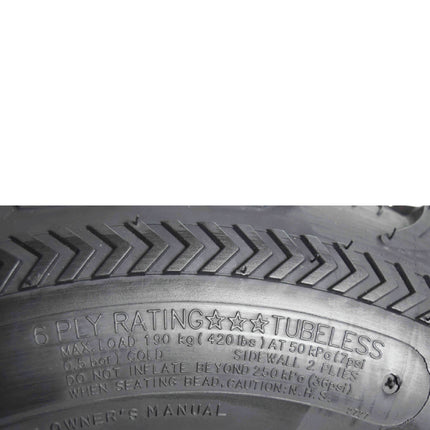 Kenda Bearclaw EX K573 - 25x10-12 Rear Tire for All Terrain (ATV), UTV, and Side by Side (SxS) Vehicles - 6-Ply - Bear Claw EX 25x10x12