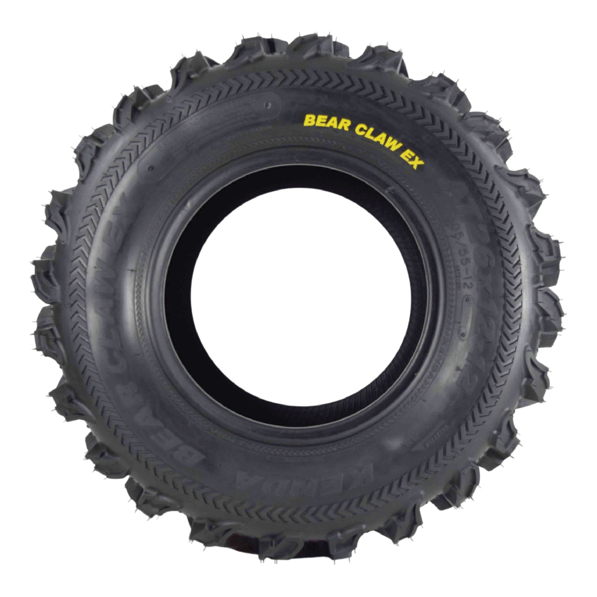Kenda Bearclaw EX K573 - 26x12-12 Rear Tires for All Terrain (ATV), UTV, and Side by Side (SxS) Vehicles - 6-Ply - Bear Claw EX 26x12x12 (4-Pack)