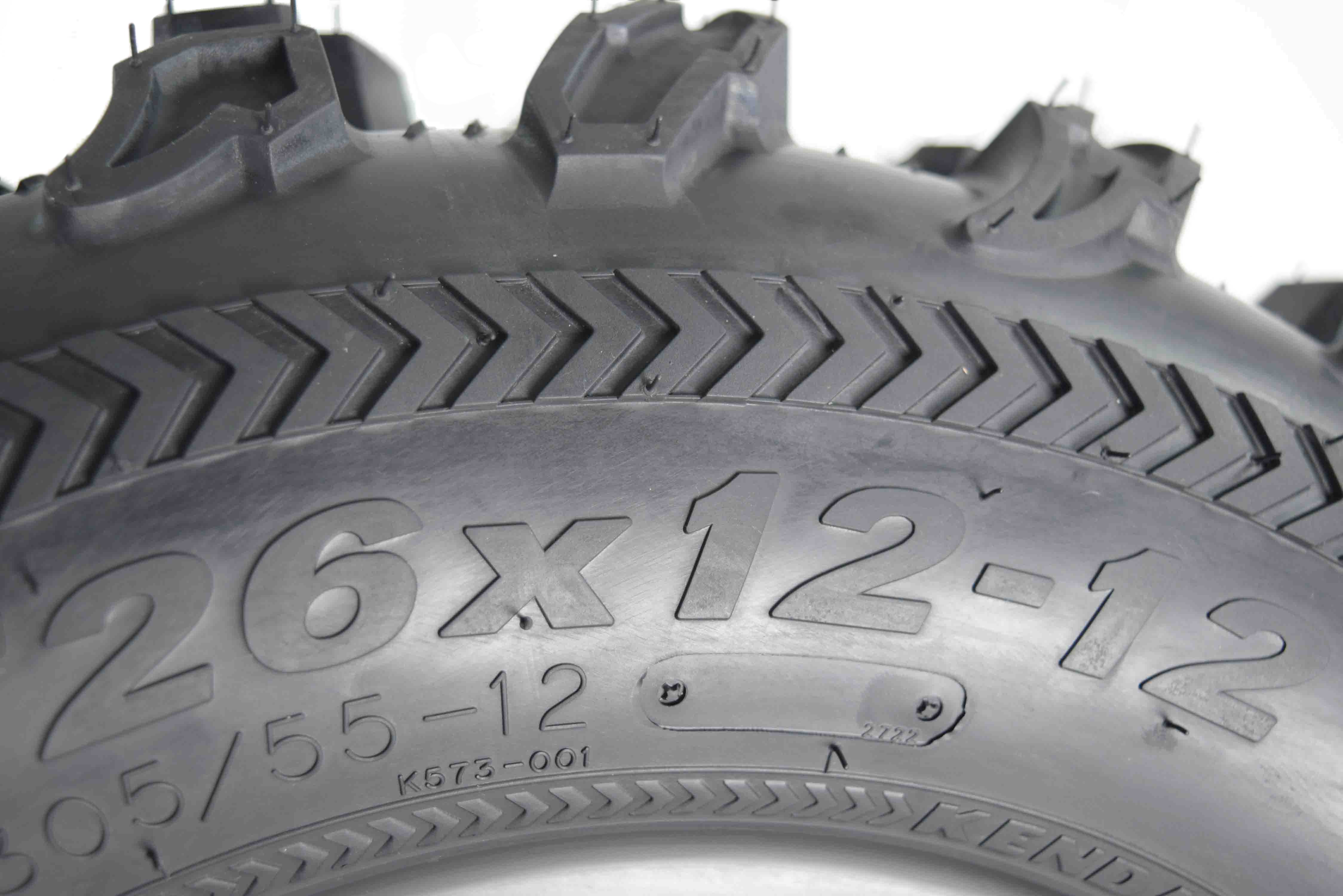 Kenda Bear Claw EX 26x12-12 Rear ATV 6 PLY Tires Bearclaw 26x12x12 (4 Pack)