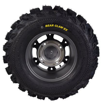 Kenda Bear Claw EX 26x10-12 26x12-12 Gunmetal 12x7 4/156 Rim Wheel & Tire Kit