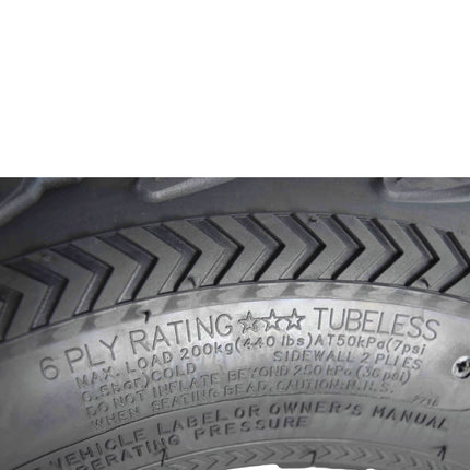 Kenda Bearclaw EX K573 - 26x10-12 Front Tires for All Terrain (ATV), UTV, and Side by Side (SxS) Vehicles - 6-Ply - Bear Claw EX 26x10x12 (2-Pack)