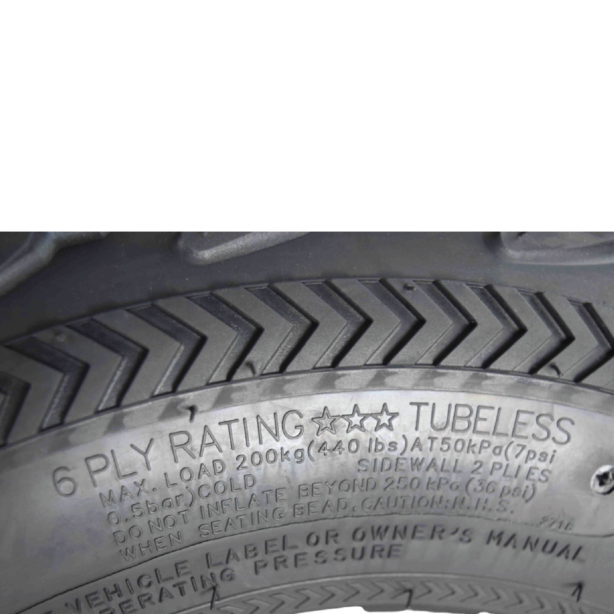 Kenda Bearclaw EX K573 - 26x10-12 Front Tires for All Terrain (ATV), UTV, and Side by Side (SxS) Vehicles - 6-Ply - Bear Claw EX 26x10x12 (4-Pack)