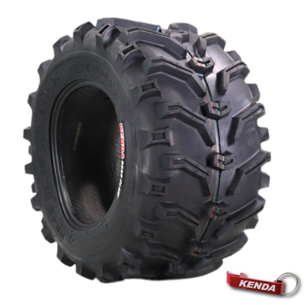 Kenda Bearclaw K299 - 26x12-12 Front or Rear Tire for All Terrain (ATV), UTV, and Side by Side (SxS) Vehicles - 6-Ply - Bear Claw 26x12x12 with Kenda Keychain