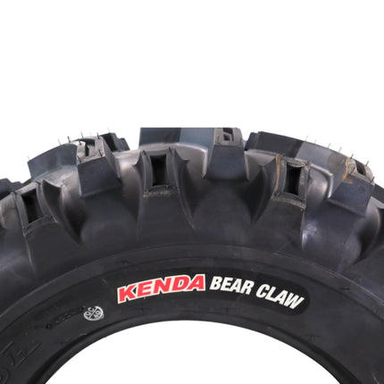 Kenda Bearclaw K299 - 26x12-12 Front or Rear Tires for All Terrain (ATV), UTV, and Side by Side (SxS) Vehicles - 6-Ply - Bear Claw 26x12x12 with Kenda Keychain (2-Pack)