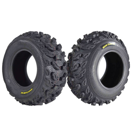 Kenda Bearclaw EX K573 - 27x10-12 Front Tires for All Terrain (ATV), UTV, and Side by Side (SxS) Vehicles - 6-Ply - Bear Claw EX 27x10x12 (2-Pack)