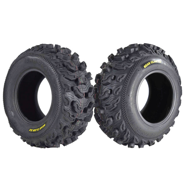 Kenda Bearclaw EX K573 - 27x10-12 Front Tires for All Terrain (ATV), UTV, and Side by Side (SxS) Vehicles - 6-Ply - Bear Claw EX 27x10x12 (2-Pack)