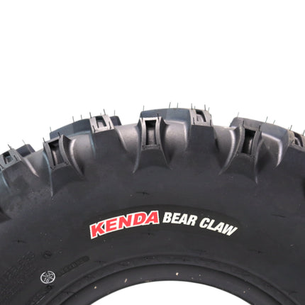 Kenda Bearclaw K299 - 26x9-12 Front Tire for All Terrain (ATV), UTV, and Side by Side (SxS) Vehicles - 6-Ply - Bear Claw 26x9x12 with Kenda Keychain