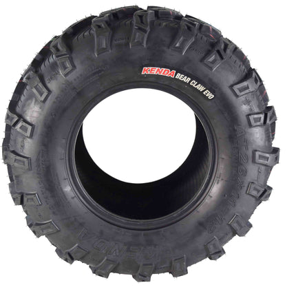 Kenda Bear Claw EVO  26x11-12 Rear ATV/UTV Tires 2 Pack with Bottle Opener Keychain