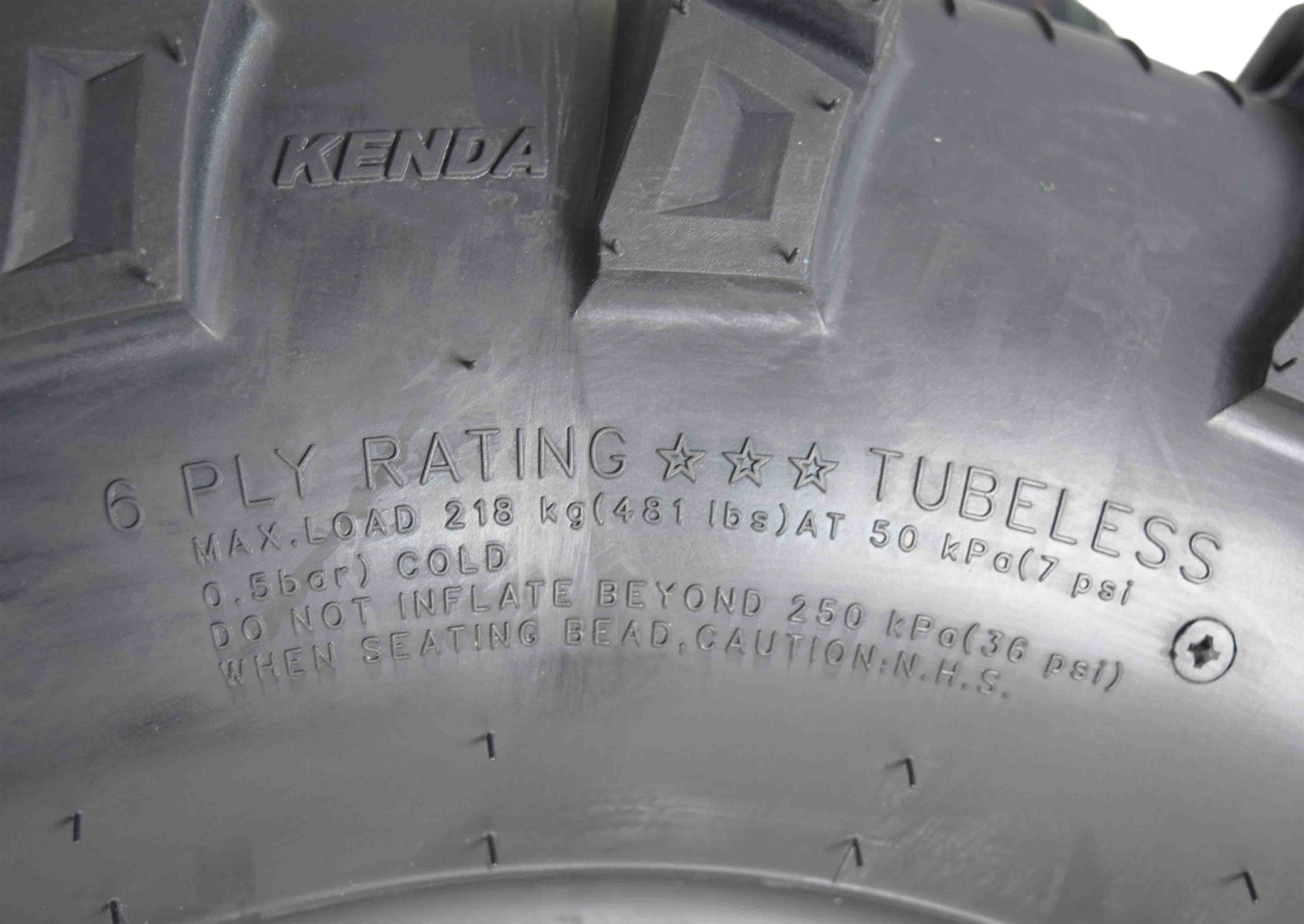 Kenda Bear Claw EVO  26x11-12 Rear ATV/UTV Tires 2 Pack with Bottle Opener Keychain