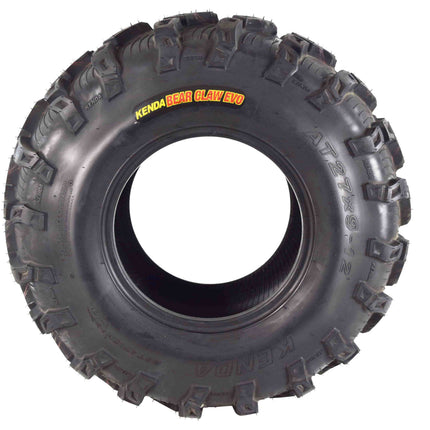 Kenda Bear Claw EVO 27x9-12 Front & 27x11-12 Rear ATV/UTV Tires Set with Bottle Opener Keychain