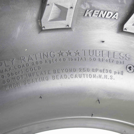 Kenda Bear Claw EVO 27x9-12 Front & 27x11-12 Rear ATV/UTV Tires Set with Bottle Opener Keychain