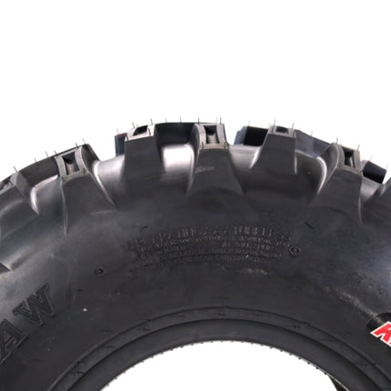 Kenda Bearclaw K299 - 27x9-12 Front Tires for All Terrain (ATV), UTV, and Side by Side (SxS) Vehicles - 6-Ply - Bear Claw 27x9x12 with Kenda Keychain (2-Pack)