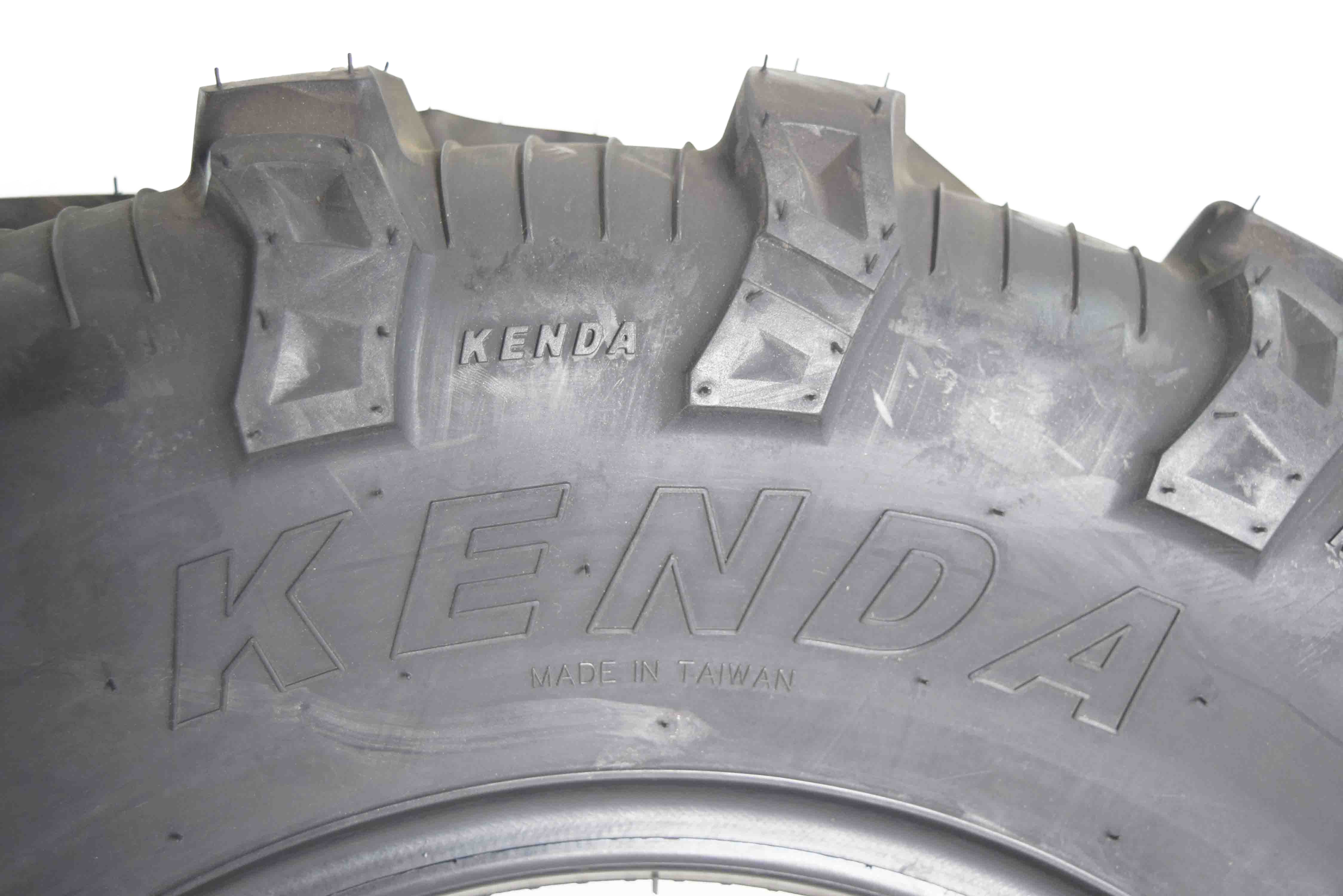 Kenda Bear Claw EVO 28x9-14 Front & 28x11-14 Rear ATV/UTV Tires Set with Bottle Opener Keychain