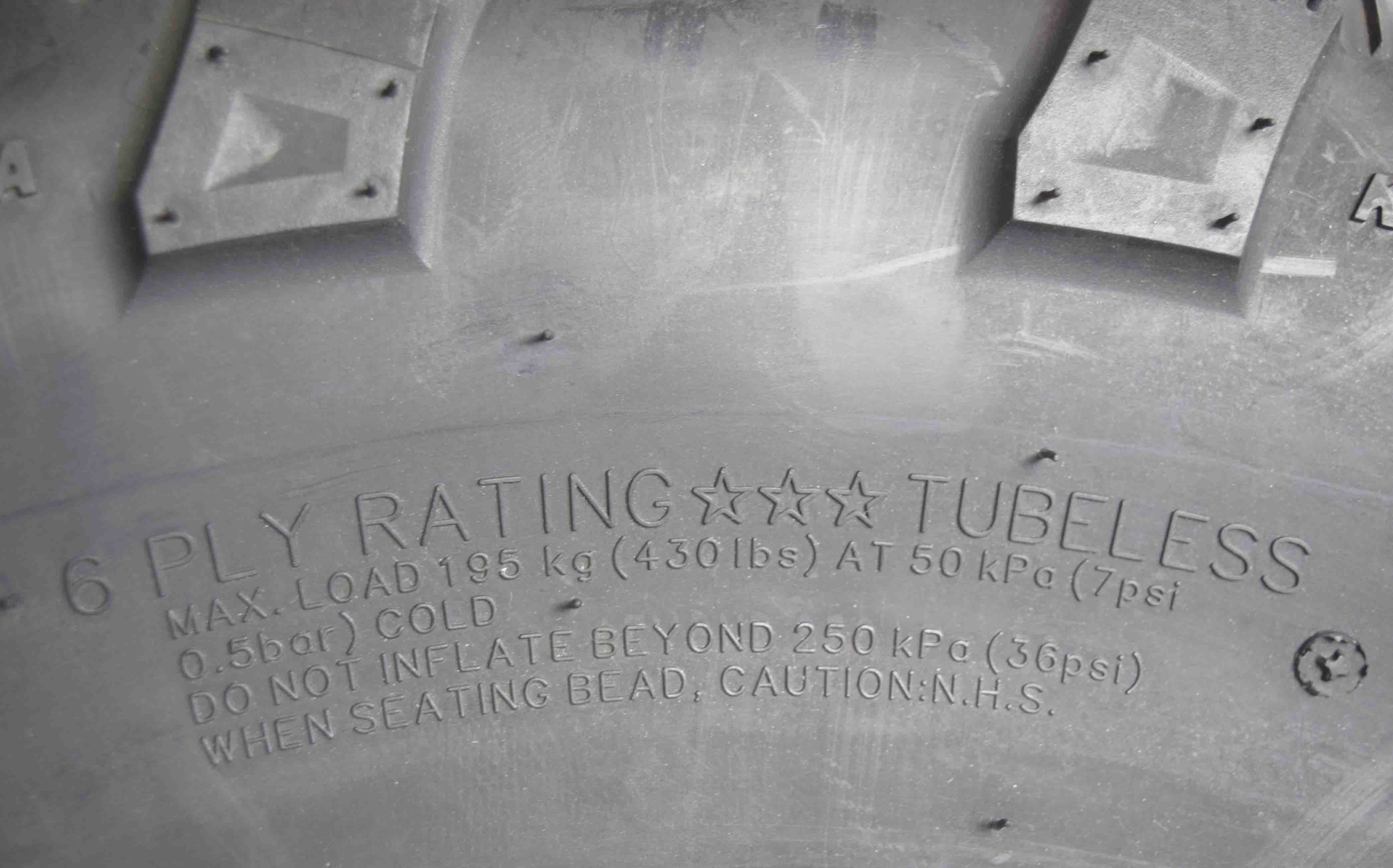 Kenda Bear Claw EVO 28x9-14 Front & 28x11-14 Rear ATV/UTV Tires Set with Bottle Opener Keychain