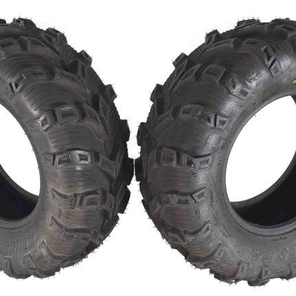 Kenda Bear Claw EVO 28x9-14 Front & 28x11-14 Rear ATV/UTV Tires Set with Bottle Opener Keychain