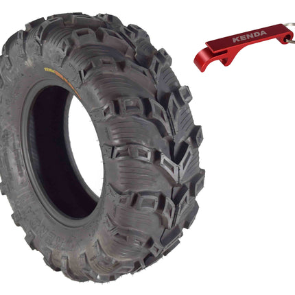 Kenda Bear Claw EVO  28x11-14 Rear ATV/UTV Tire with Bottle Opener Keychain