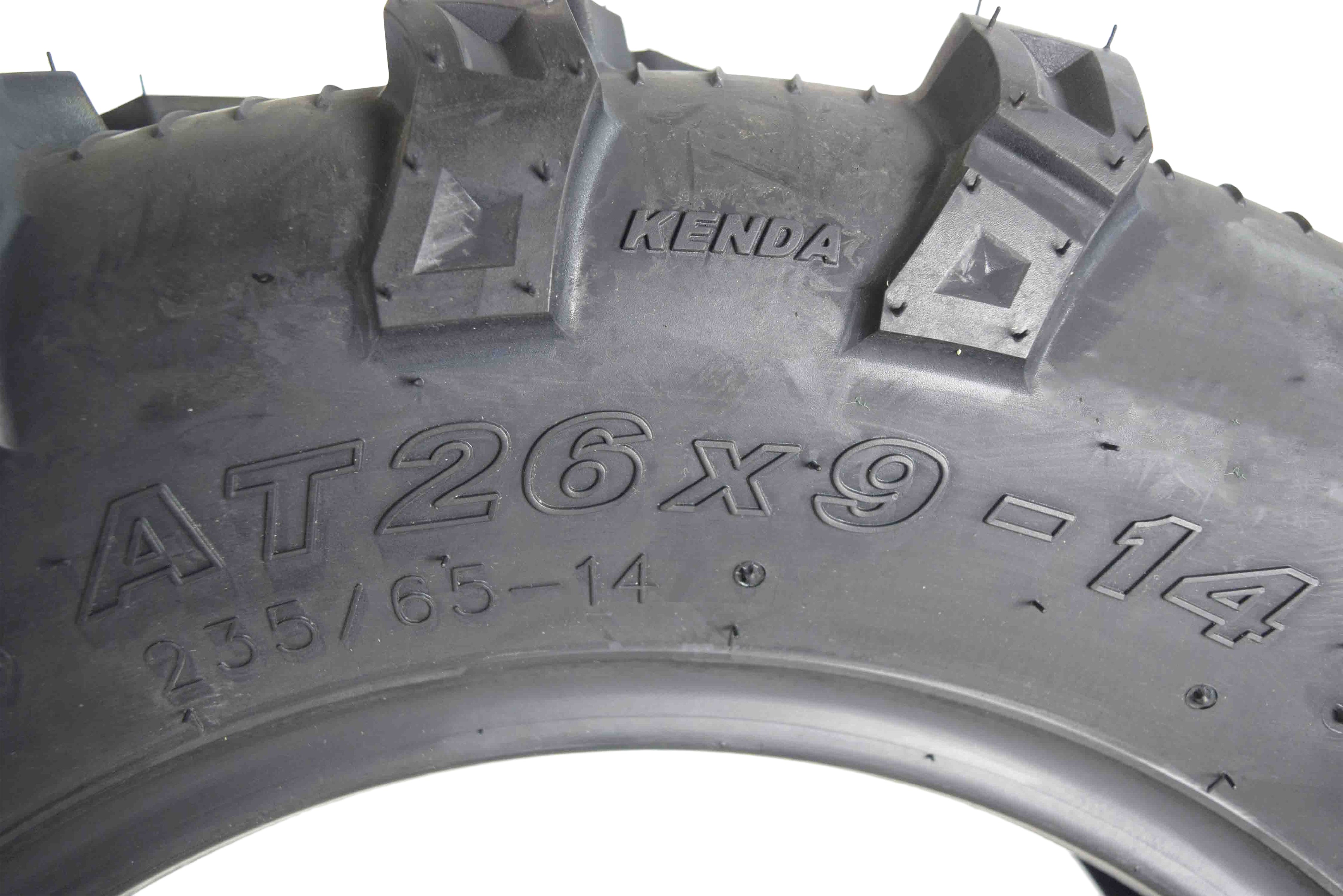 Kenda Bear Claw EVO  26x9-14 Front ATV/UTV Tires 2 Pack with Bottle Opener Keychain