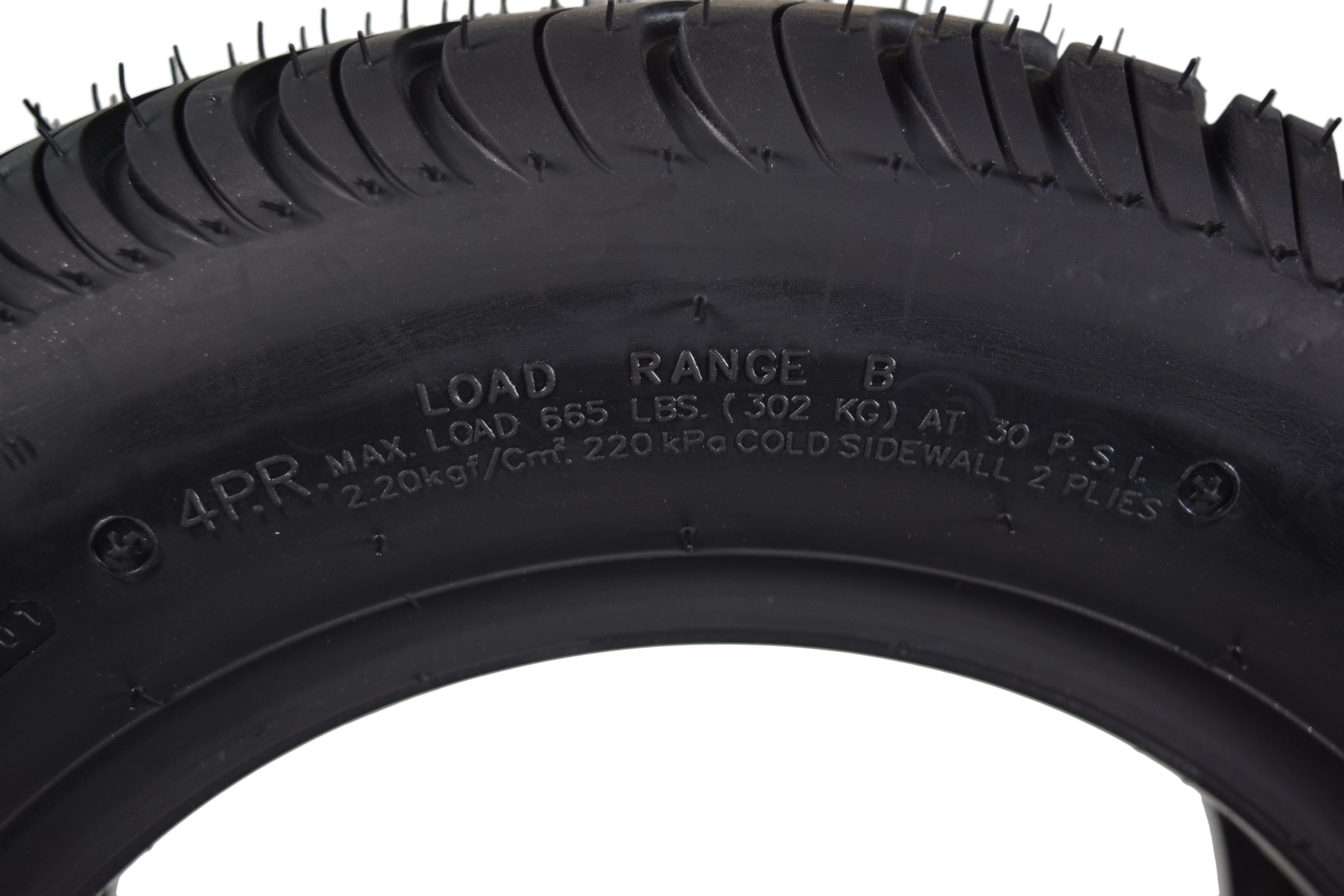 Kenda 277010N4 205/50-10 Pro Tour 4 Ply Tubeless Golf Cart Tires 2 Pack