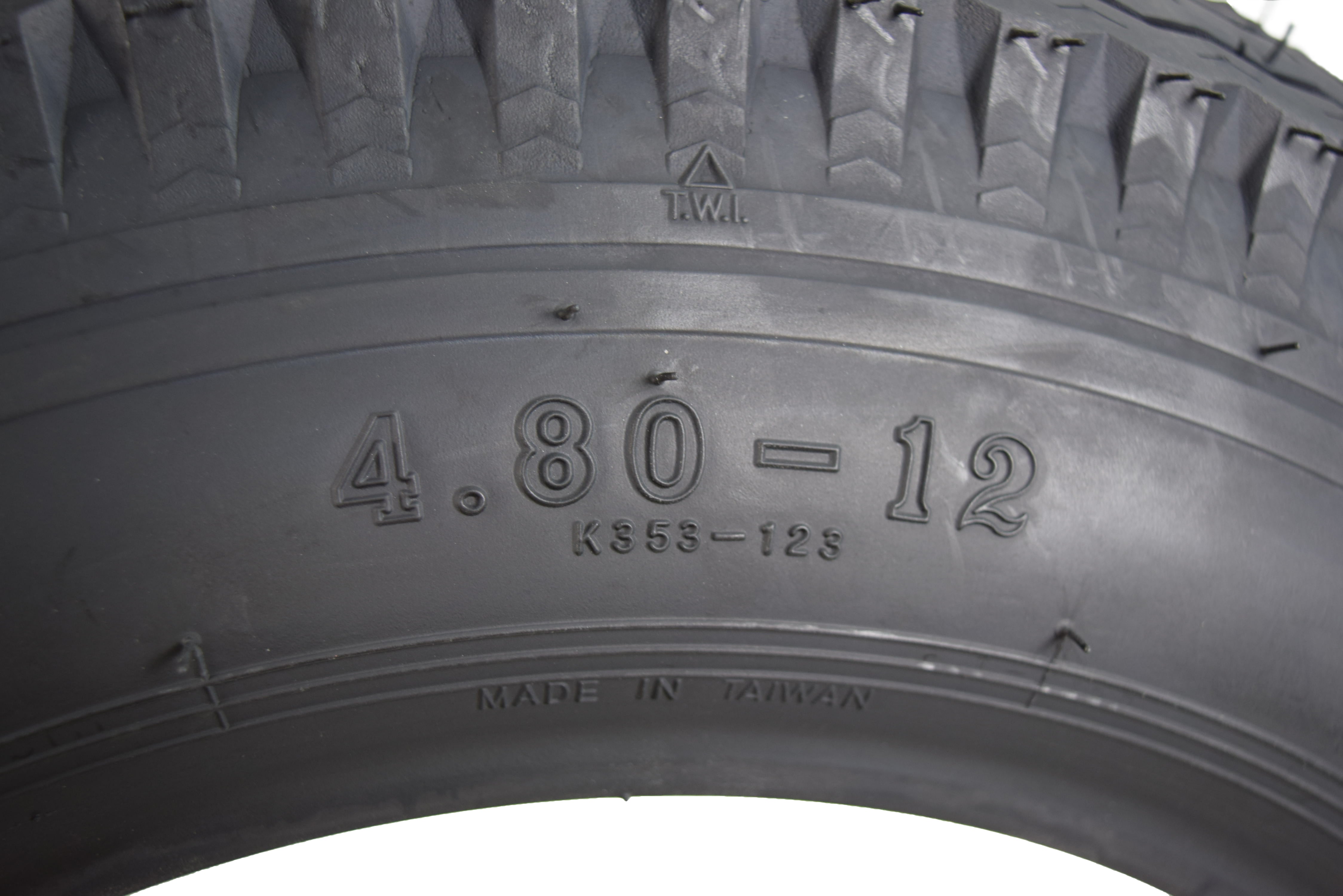 Kenda 279B1089 4.80-12 Load Star 4 Ply Tubeless Trailer Tires 2 Pack