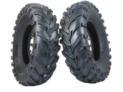 MASSFX 25x8-12 Front Tires for ATV, UTV, & SxS-6-Ply w/ 1/2" Tread Depth (2-pk)