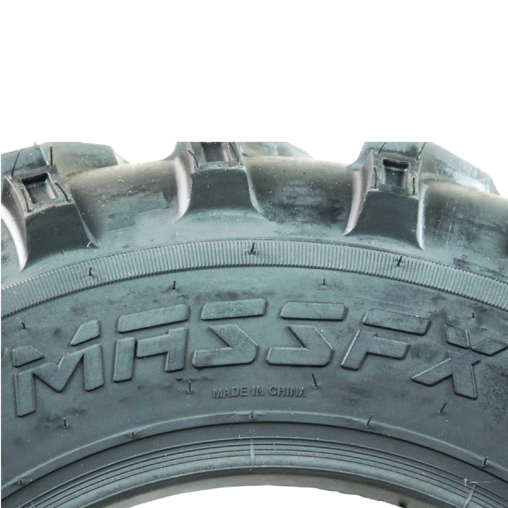 MASSFX 25x8-12 Front Tires for ATV, UTV, & SxS-6-Ply w/ 1/2" Tread Depth (2-pk)