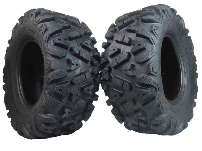 MASSFX 2x KT 26x11-12 ATV KT Tire 2 set 26x11-12 Rear 6Ply 26inch