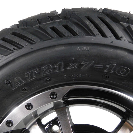 4 NEW Raptor 660 ITP SS112 Black Machine RIMS on CST Ambush Tires Wheels kit