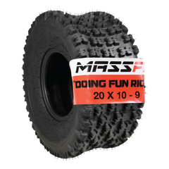 MASSFX 20X10-9 ATV Tire 6-ply Dual Compound 20x10x9