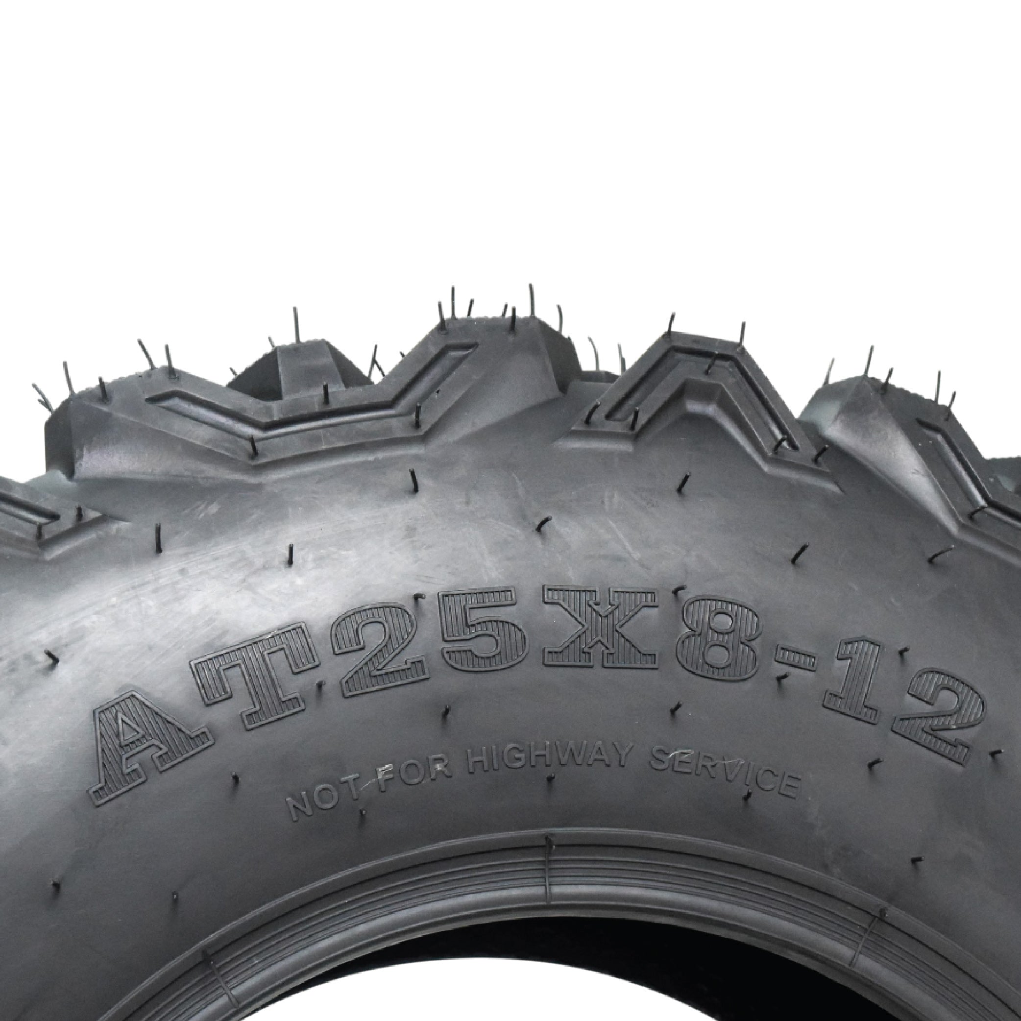 MASSFX KT25812 ATV KT Single Tire 25x8-12 Front 6Ply 25inch