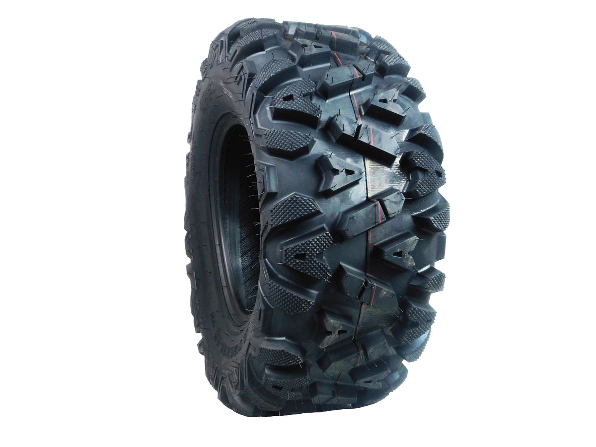 MASSFX 26x11-12 Rear Tire for ATV, UTV, and SxS - 6-Ply with 1/2" Tread Depth