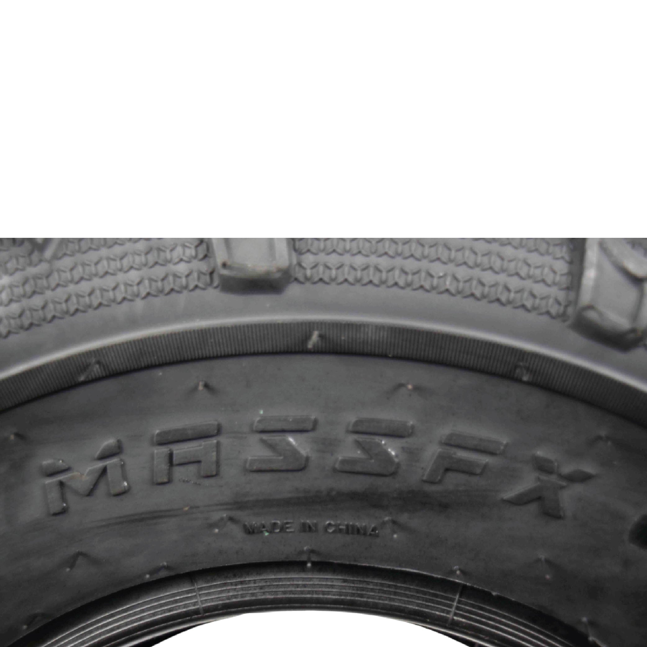 MASSFX Grinder 24x8-12 Front ATV Tire 6 Ply for Soft/Hard Pack Ground (2 Pack)
