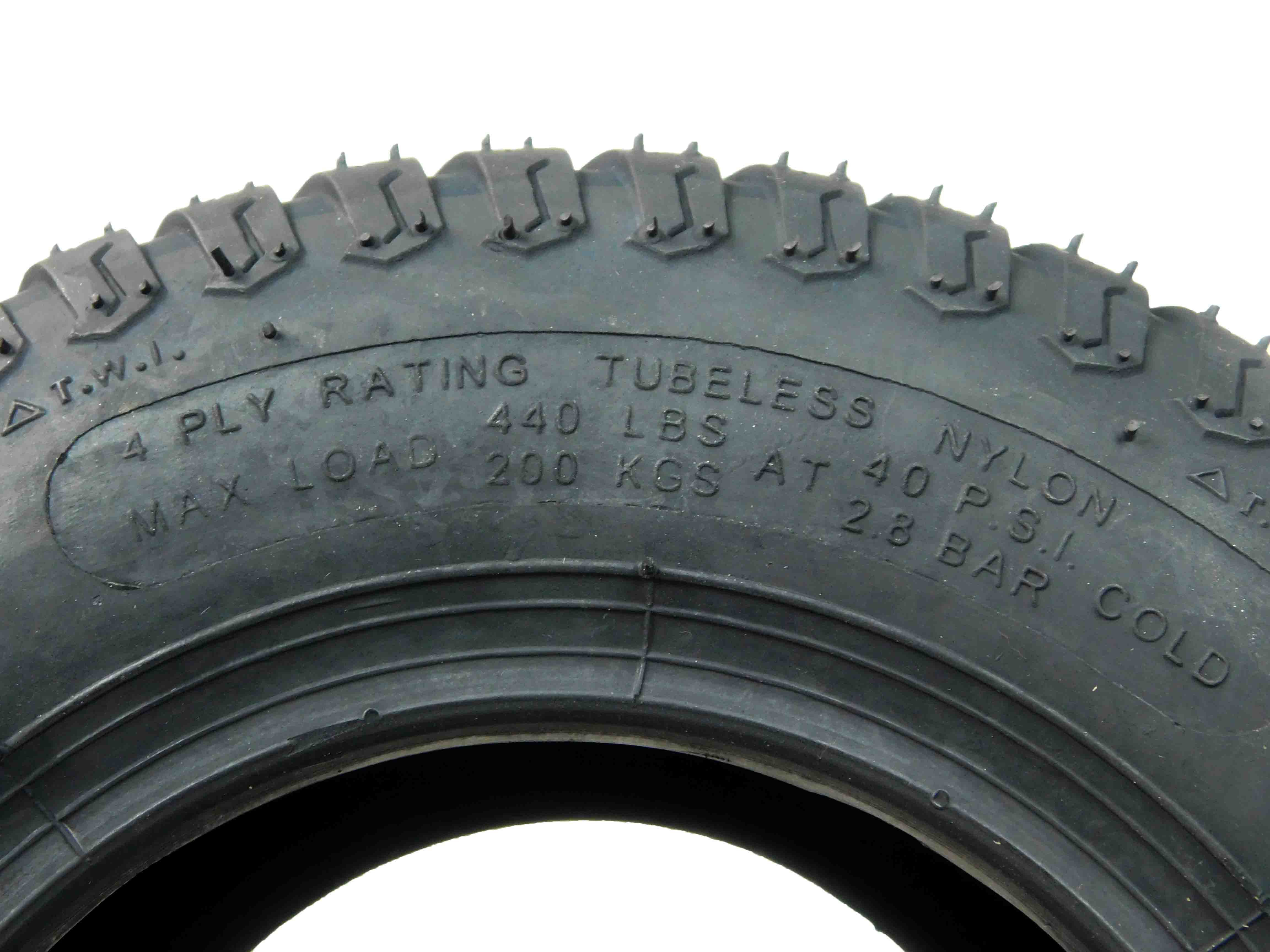 MASSFX 13x5-6 Lawn Mower Tires 4ply