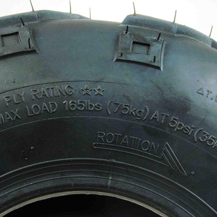 MASSFX Go Kart/ATV Tires 3 set 145x70-6 4Ply