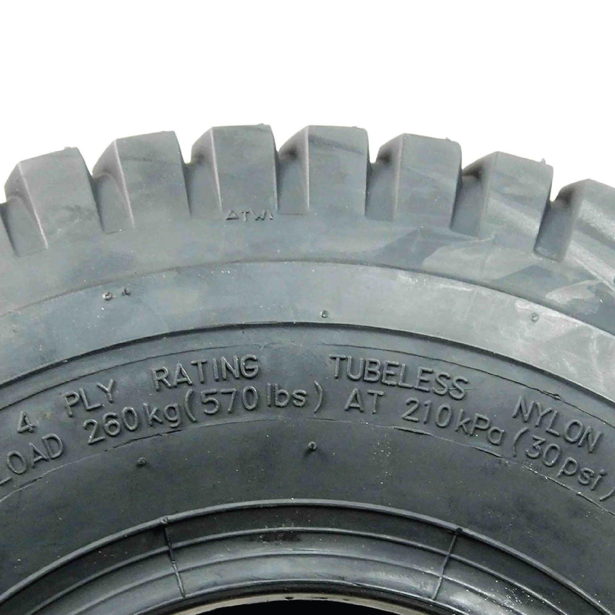 MASSFX 15x6-6 Turf Tire for outdoor power equipment and mowers 4-Ply (4 Pack)