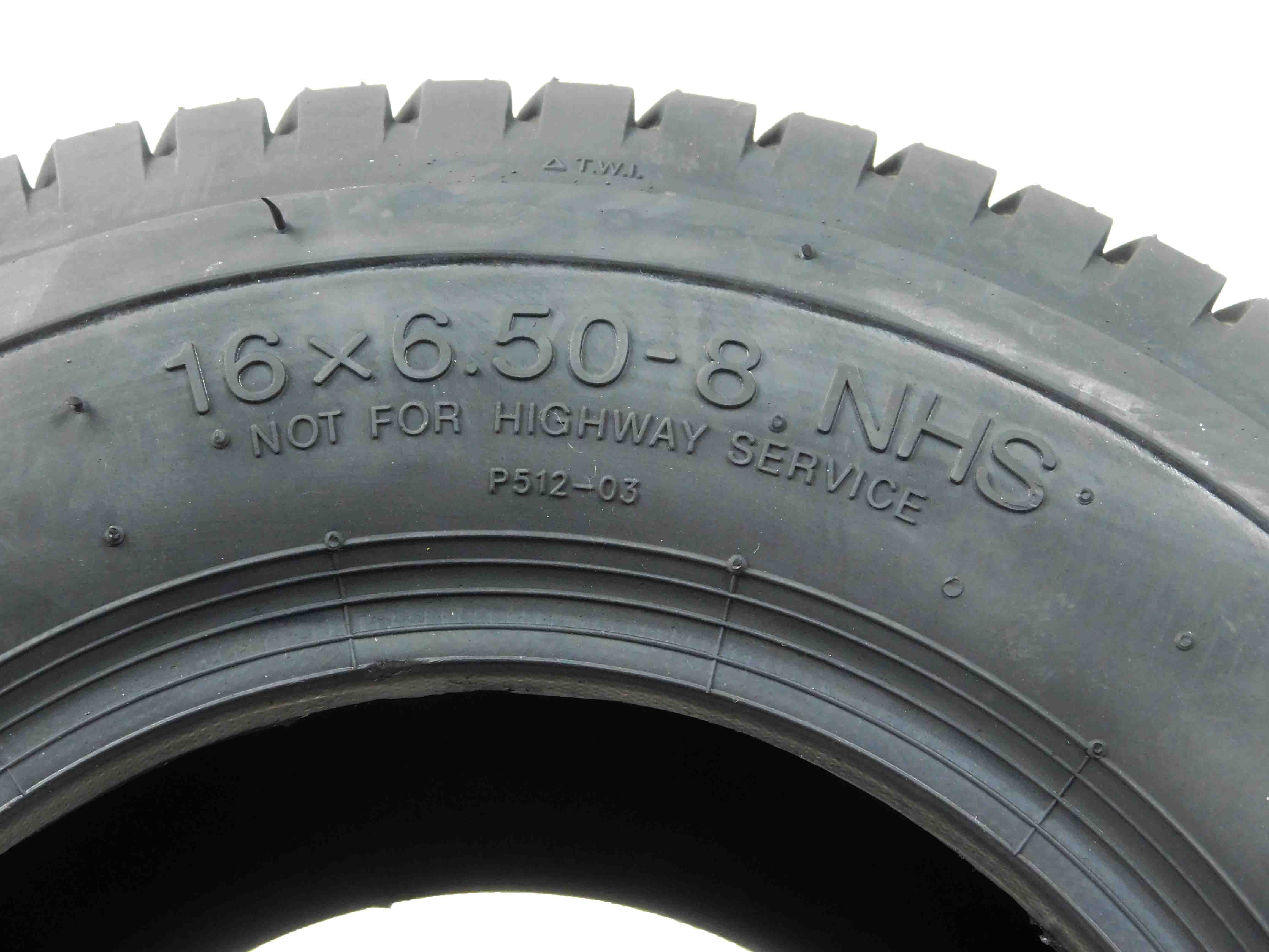 MASSFX 16x6.5-8 Lawn Mower Tires 4ply