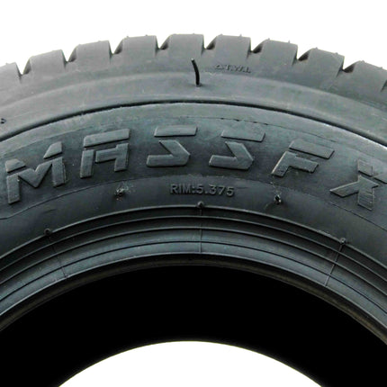 MASSFX Single Wheel Tire Combo 18x8.5-8 Golf Cart Tire Black 4/4 Rim