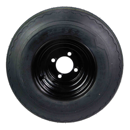 MASSFX Single Wheel Tire Combo 18x8.5-8 Golf Cart Tire Black 4/4 Rim