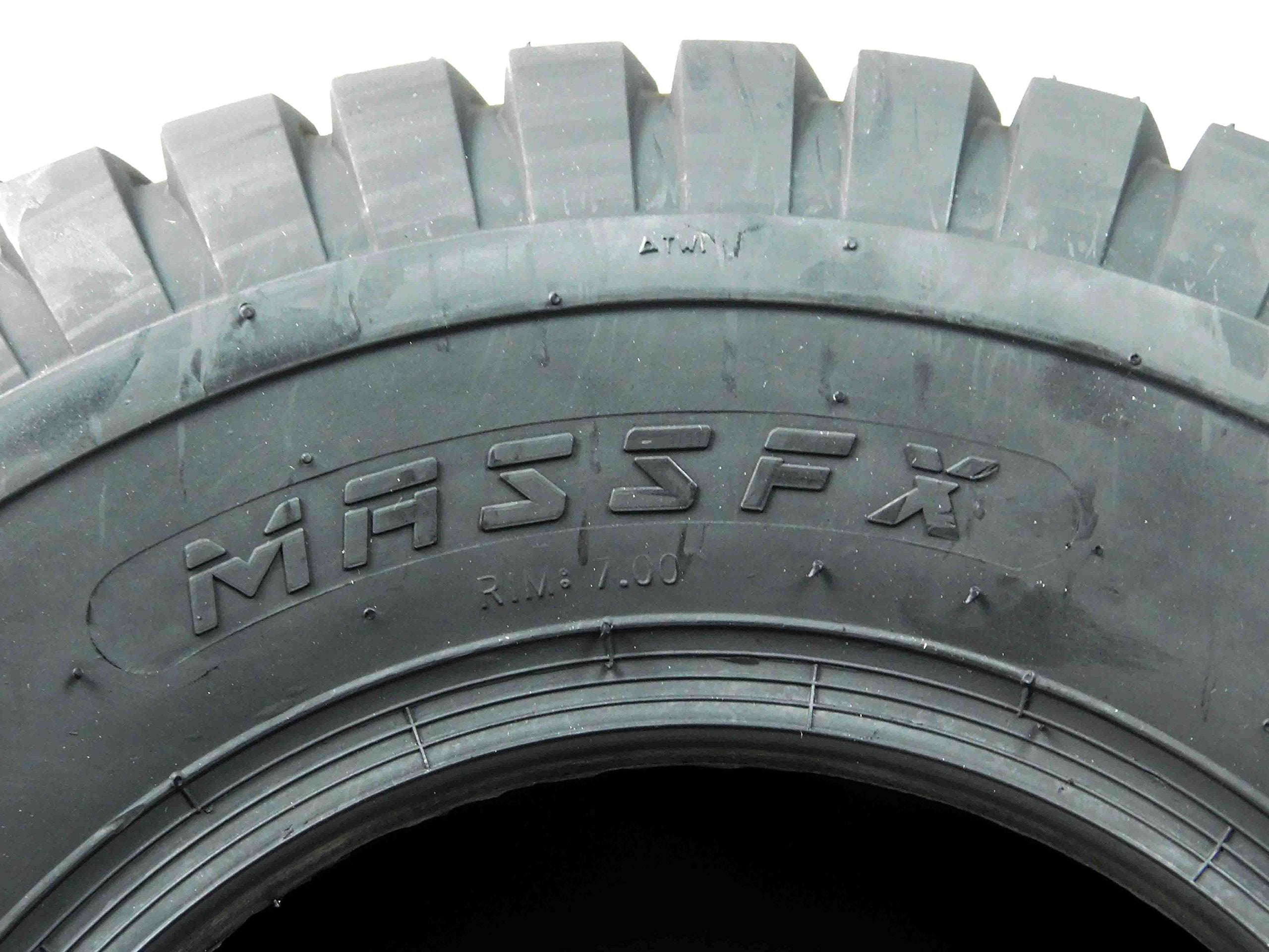 MASSFX 18x8.50-8 Lawn Mower Tires 4ply 4 Pack