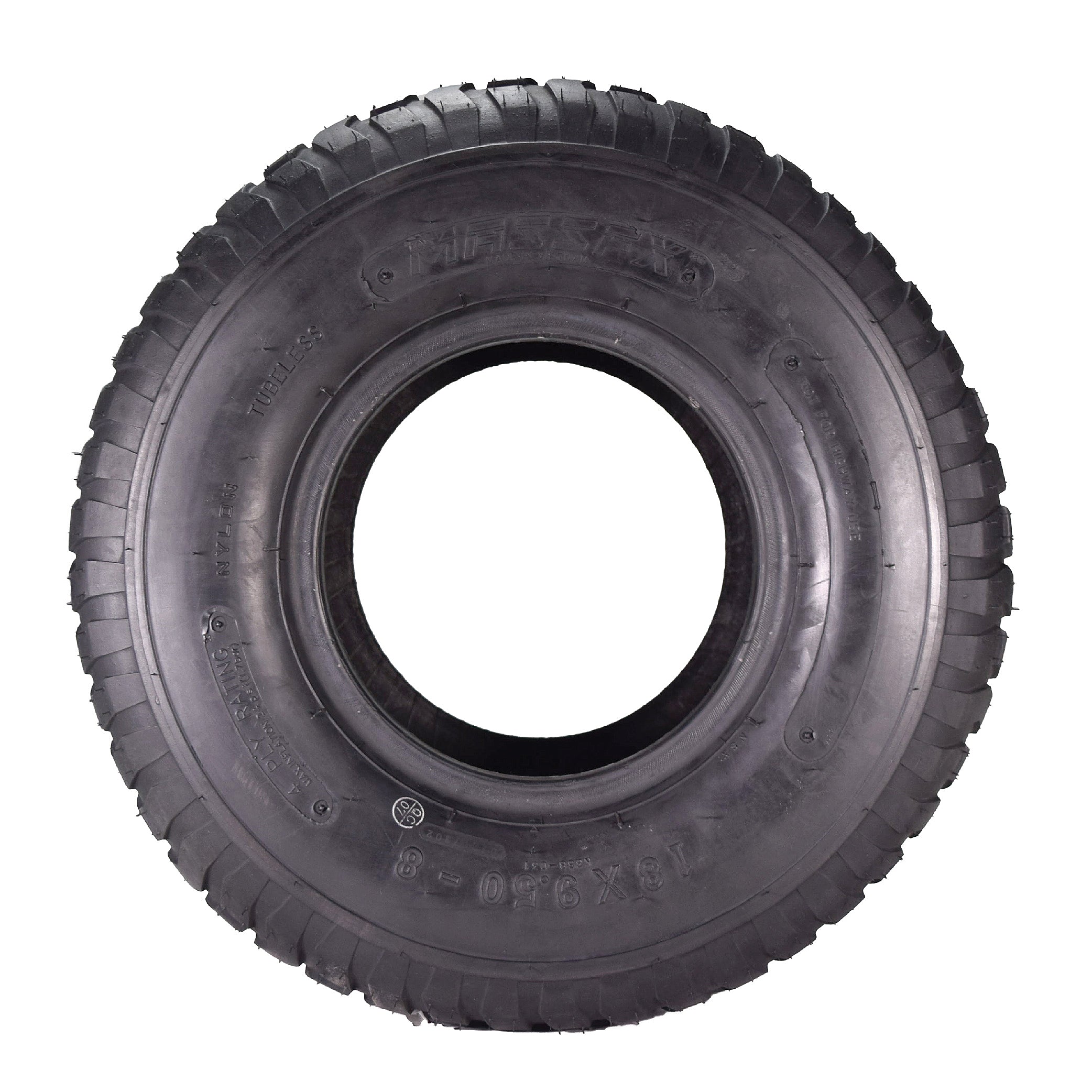Two 18x9.50-8 Wanda P332 Turf Master Lawn Tire
