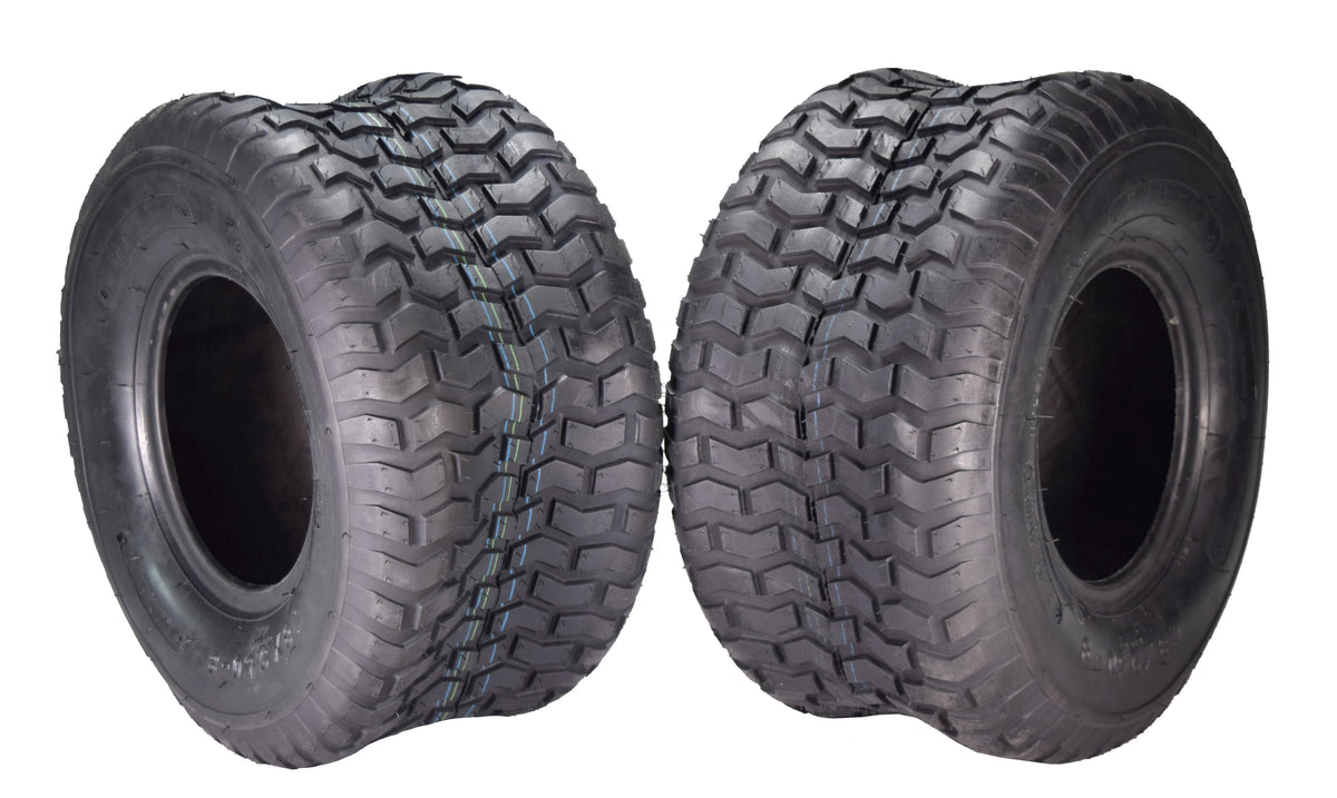 MASSFX 18x9.50-8 Lawn Mower Tires 4ply 2-Pack