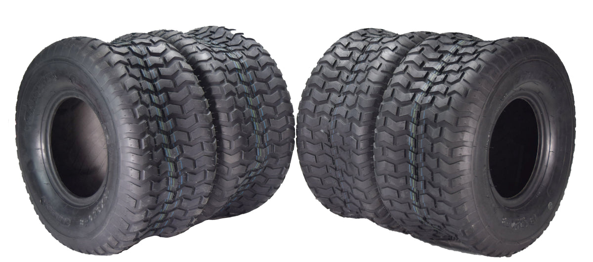 MASSFX 18x9.50-8 Lawn Mower Tires 4ply 4-Pack