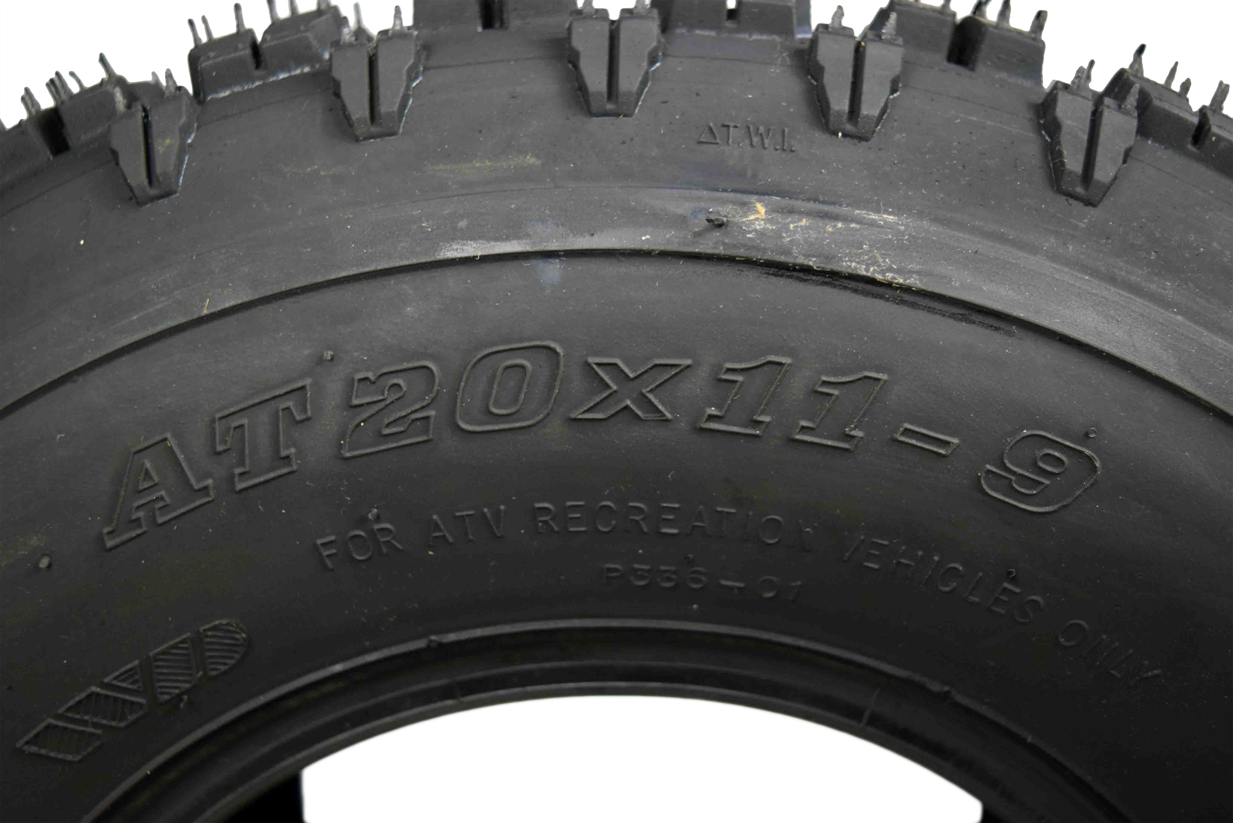 MASSFX 20x11-9 20" Rear ATV Tire Single Tire 4 PLY 20x11x9