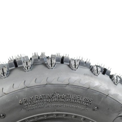 MASSFX  20x11-9 Rear Tire for Sport Quad All-Terrain (ATV), Utility-Task (UTV), and Side-by-Side (SxS) Vehicles - 4-Ply with 12mm Tread Depth 20x11x9