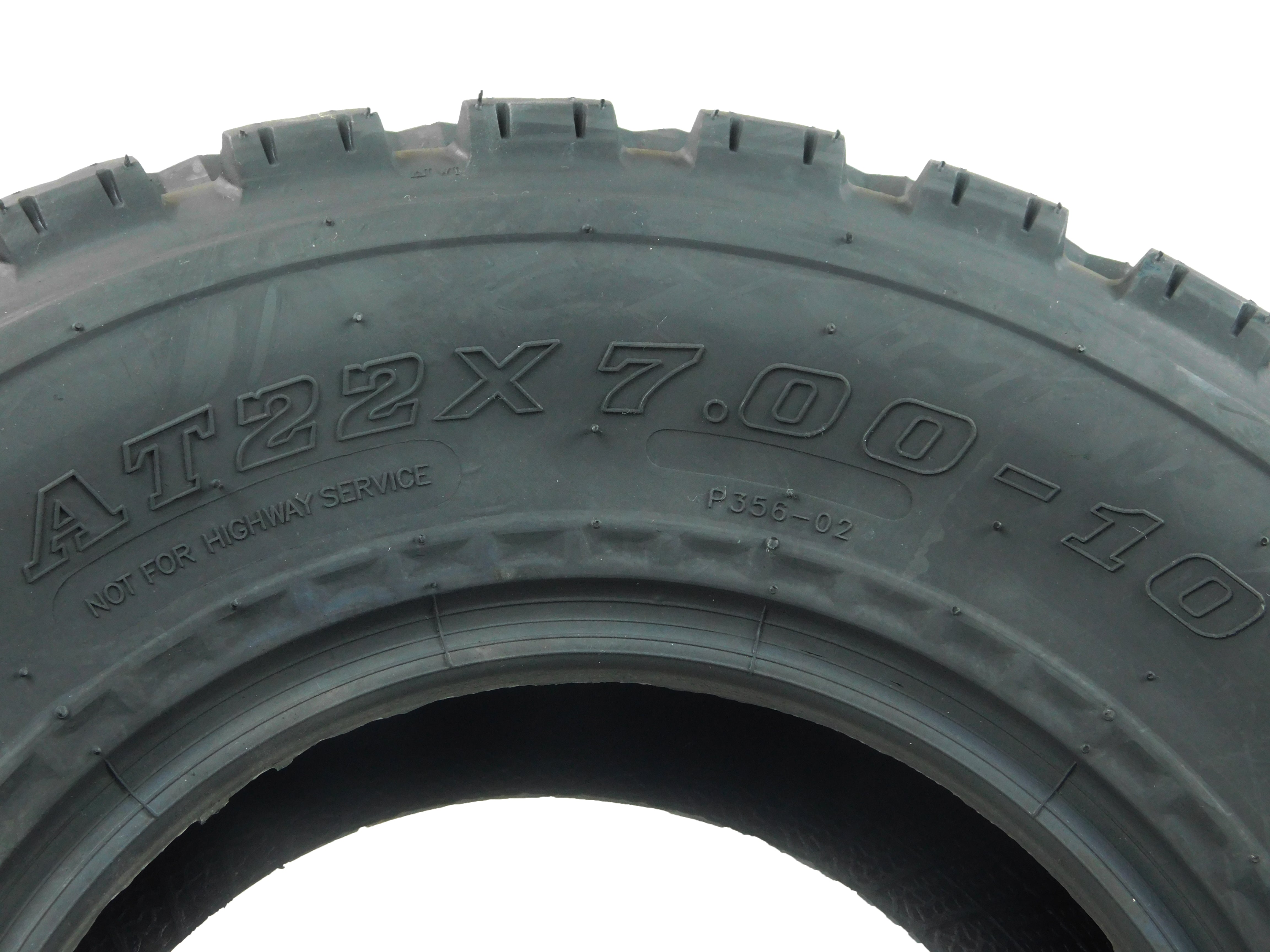 MASSFX ATV Single Tire 22x7-10 Front 4Ply 22inch