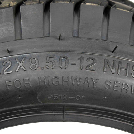 MASSFX 22x9.5-12 Lawn Mower Tire 22x9.5 Tractor Mower Single Tire 22x9.5x12