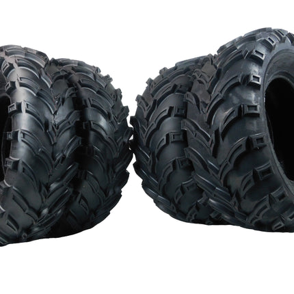 MASSFX ATV MS Tire 4 set 25x8-12 Front 25x10-12 Rear 6Ply