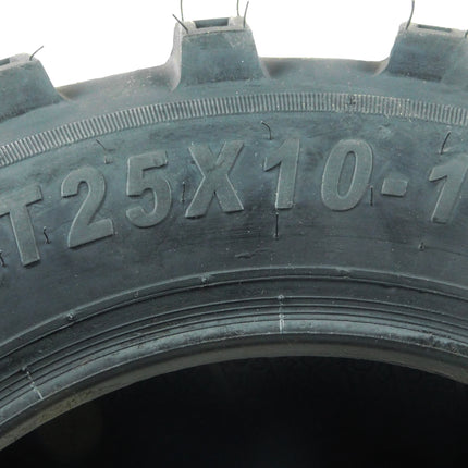 MASSFX ATV MS Tire 4 set 25x8-12 Front 25x10-12 Rear 6Ply