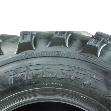 MASSFX 26x9-12 Front Tires for ATV, UTV, & SxS-6-Ply w/ 1/2" Tread Depth (2-pk)