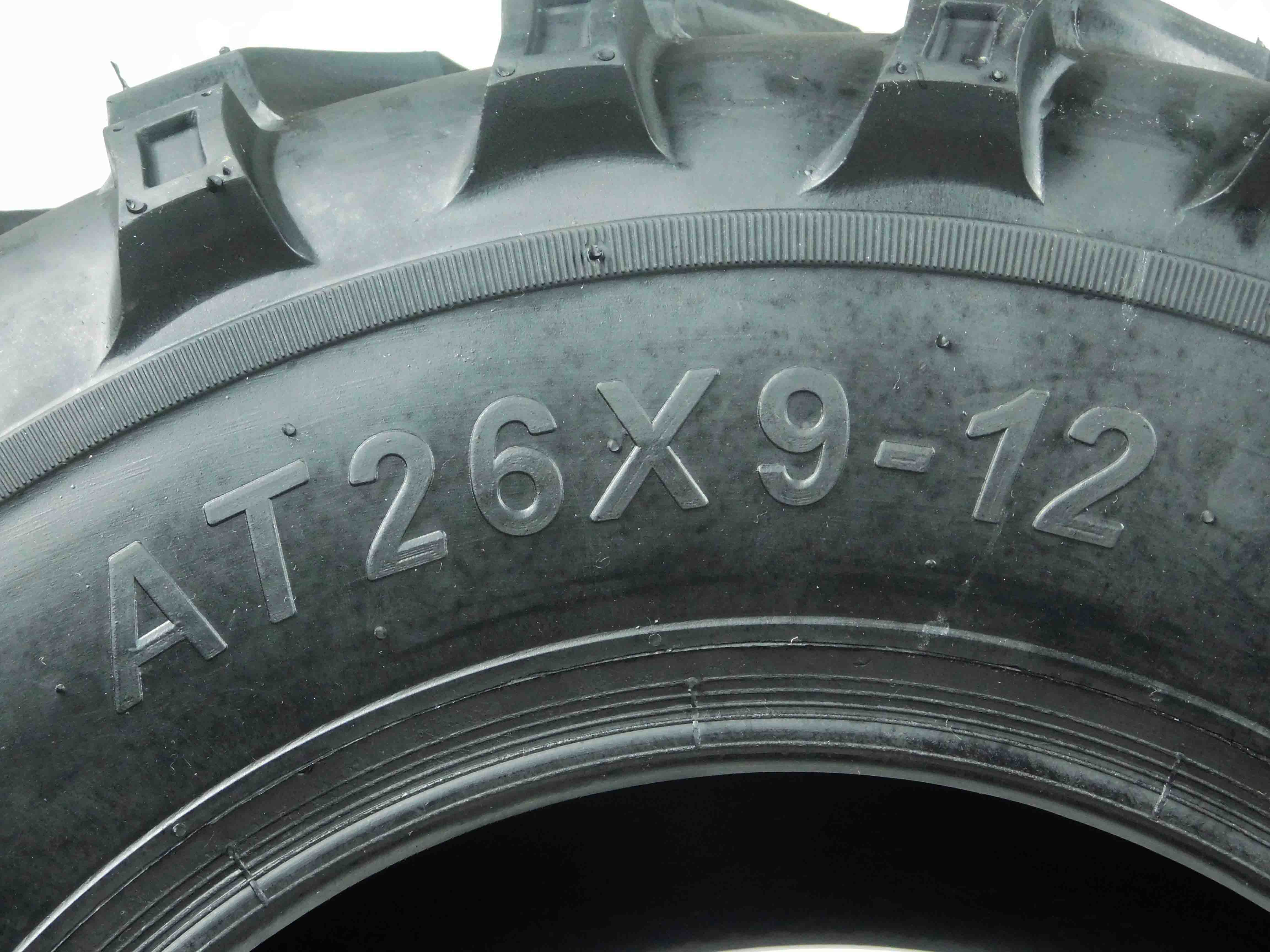 MASSFX ATV MS Tire 4 set 26x9-12 Front 26x11-12 Rear 6Ply